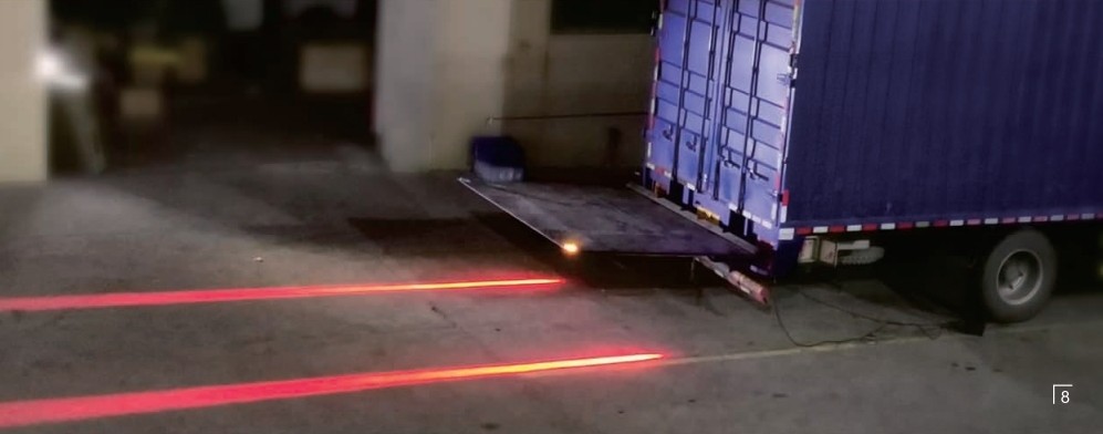 Upozorenje LED linijsko svjetlo za vozila sa nagibnom rampom