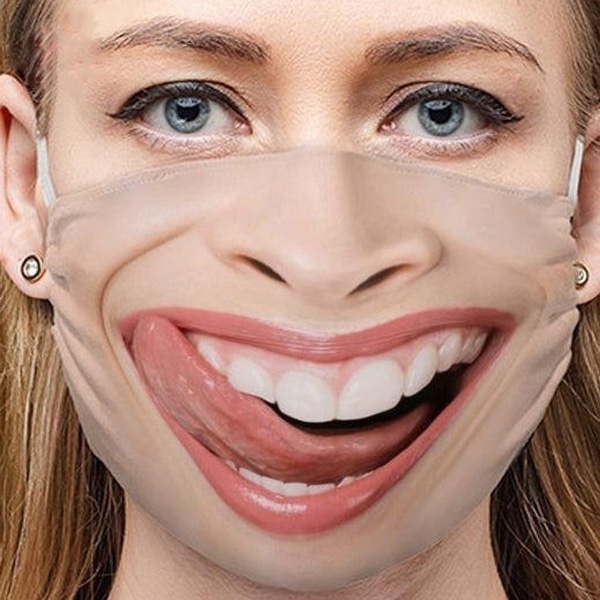 zaštitna maska za lice osmijeha
