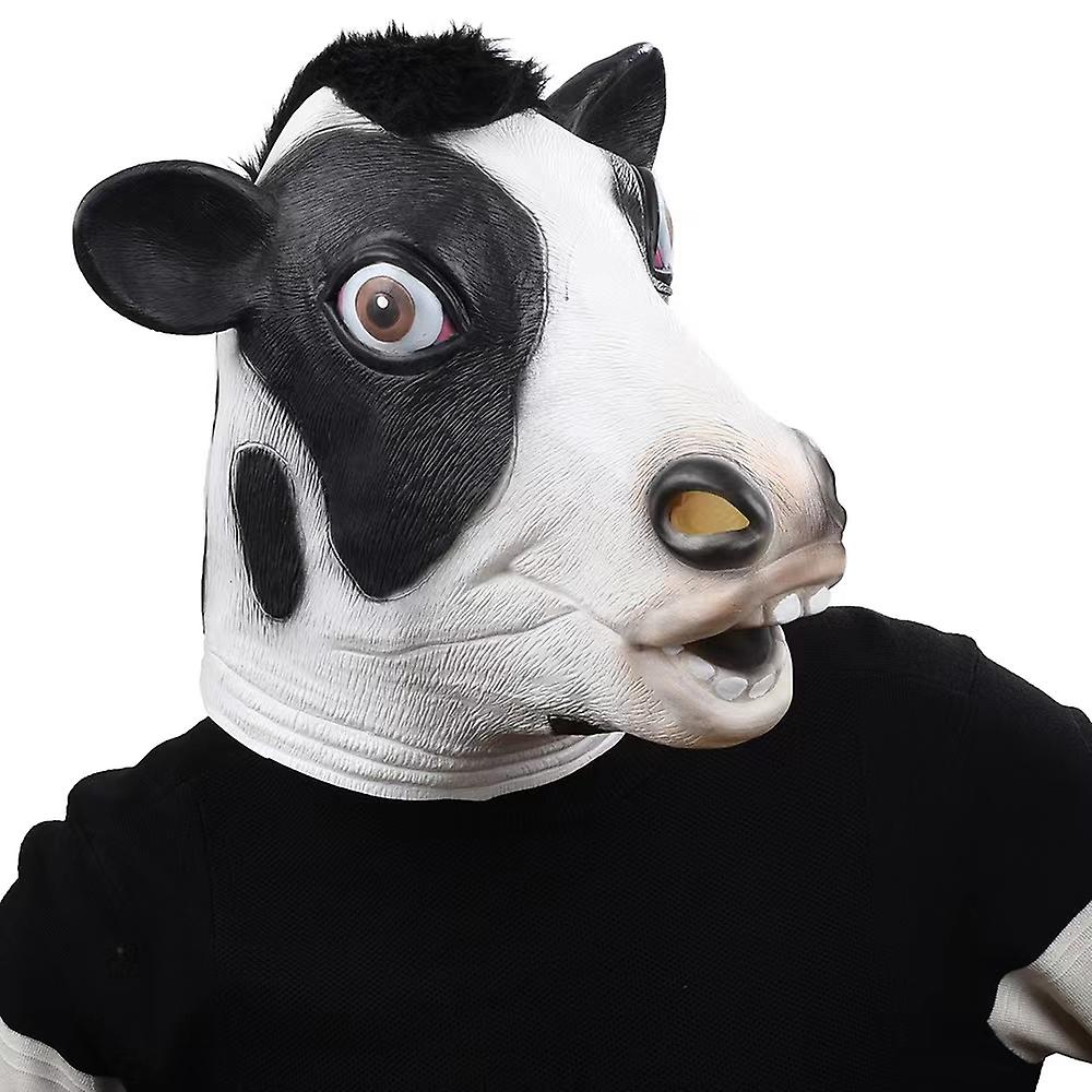 krava maska silikonski lateks maske za lice