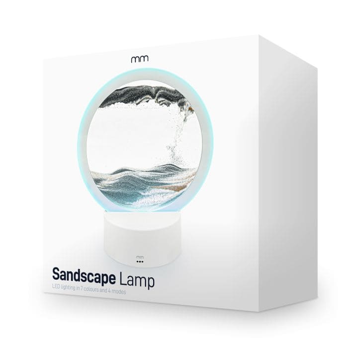 Lampa za umjetnost pijeska - svjetlo za satove s pijeskom- RGB LED pozadinsko osvjetljenje