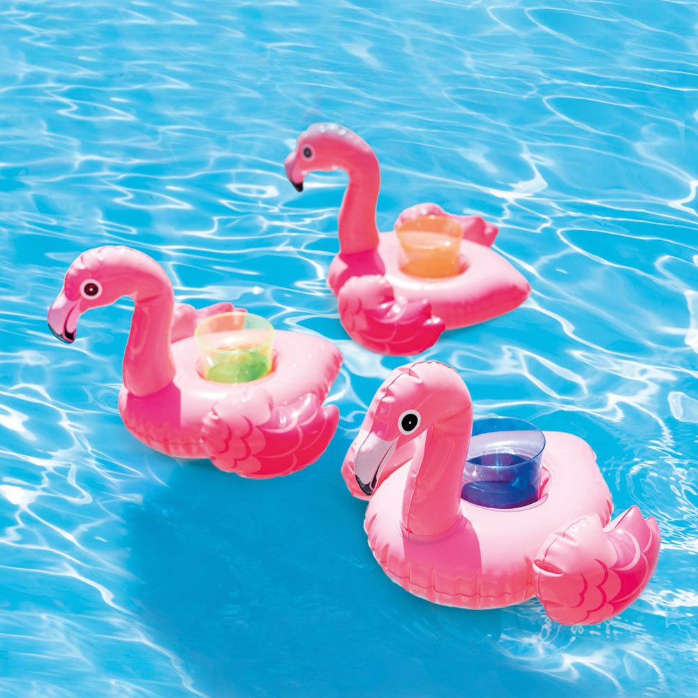 Flamingo plutajući držač za čaše na naduvavanje