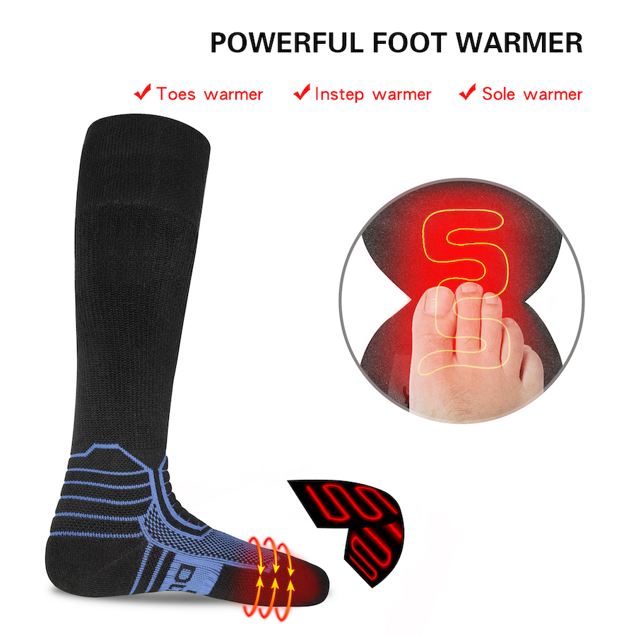 čarape sa električnim grijanjem - termo grijane čarape