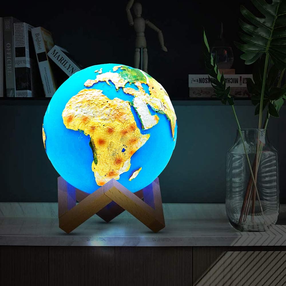 globus light - noćna lampa u obliku zemlje