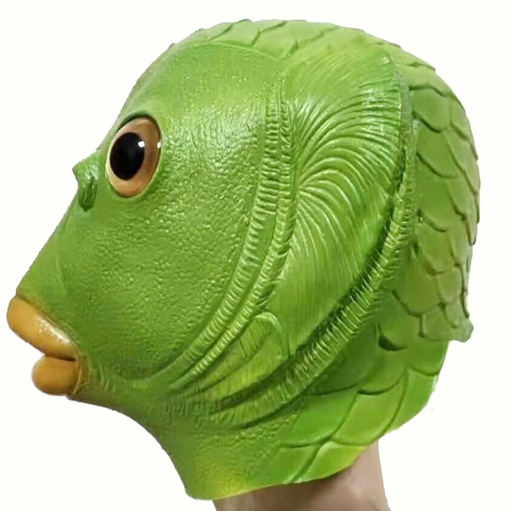 Silikonska maska za lice od riblje zelene glave