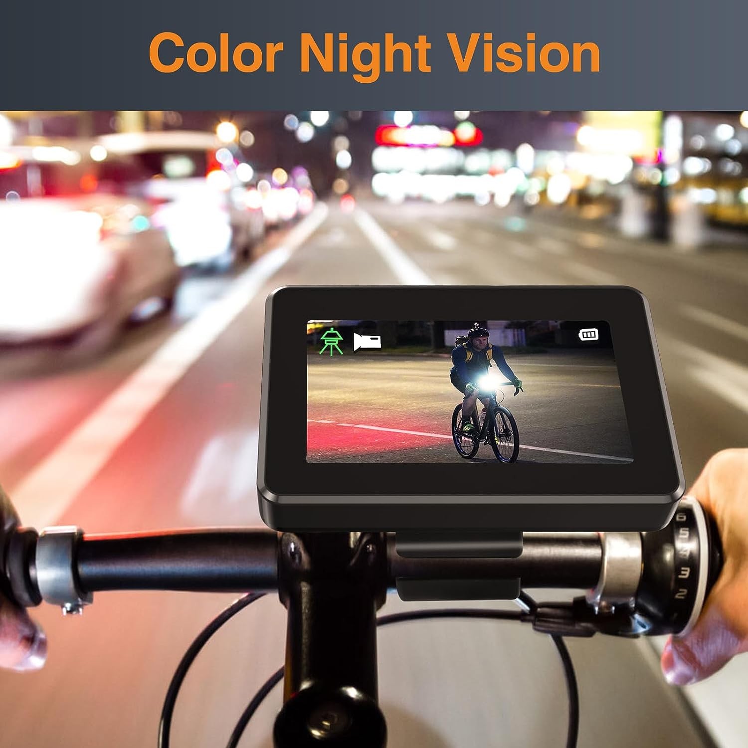 komplet monitora za bicikl sa kamerom sa noćnim vidom