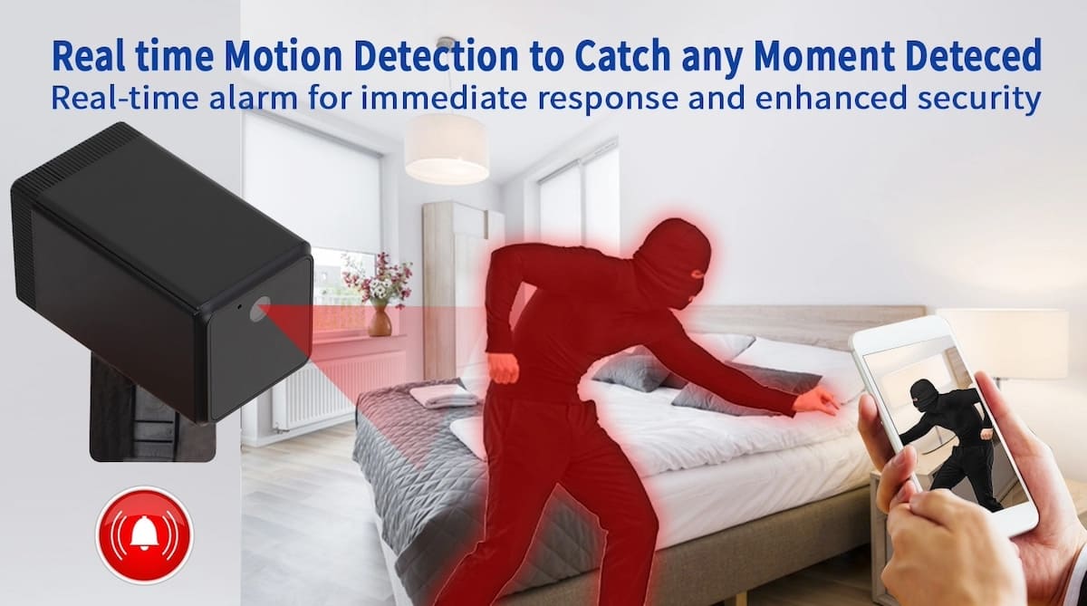 špijunska sigurnosna kamera za detekciju pokreta za kućni stan