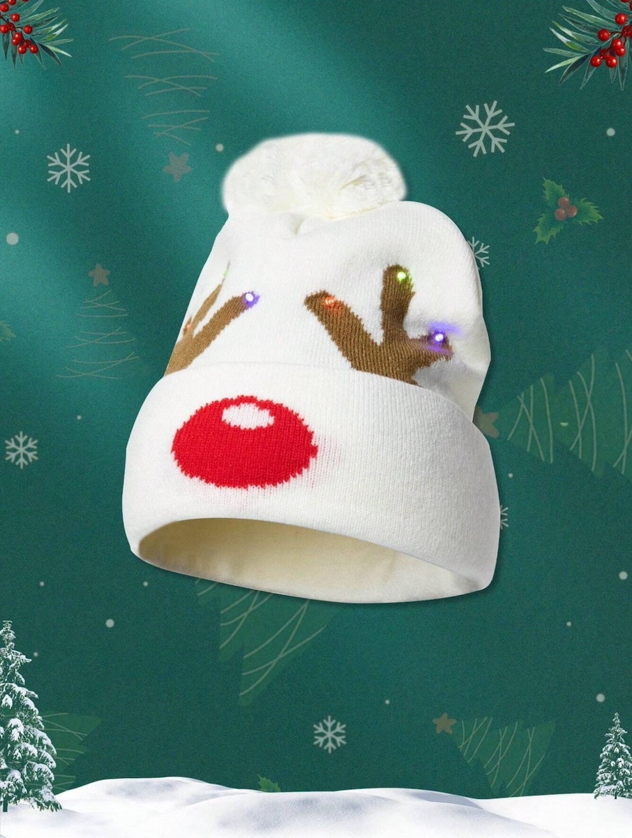 kapa Božićni rogovi sobova - kapa za zimsko užareno, Rudolph