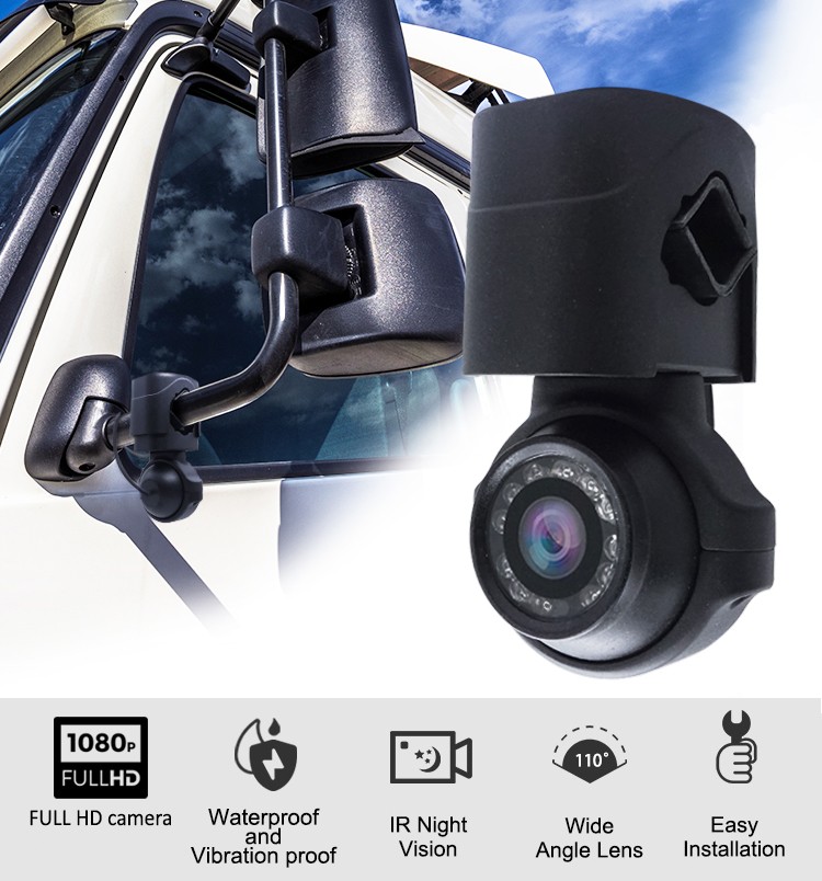 unutrašnja i vanjska kamera sa 12 IR LED noćnim vidom + IP69K + f3,6mm objektiv