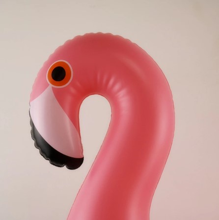 Bazen na naduvavanje za čaše u obliku flaminga