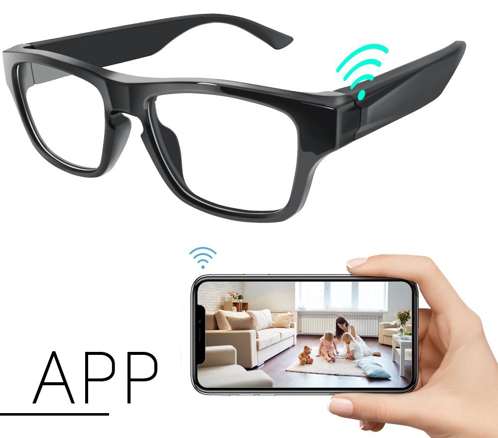 špijunske naočare sa hd kamerom wifi stream putem mobilnog telefona