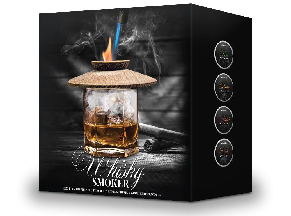 viski pušač burbon komplet za dimljeni viski napitak
