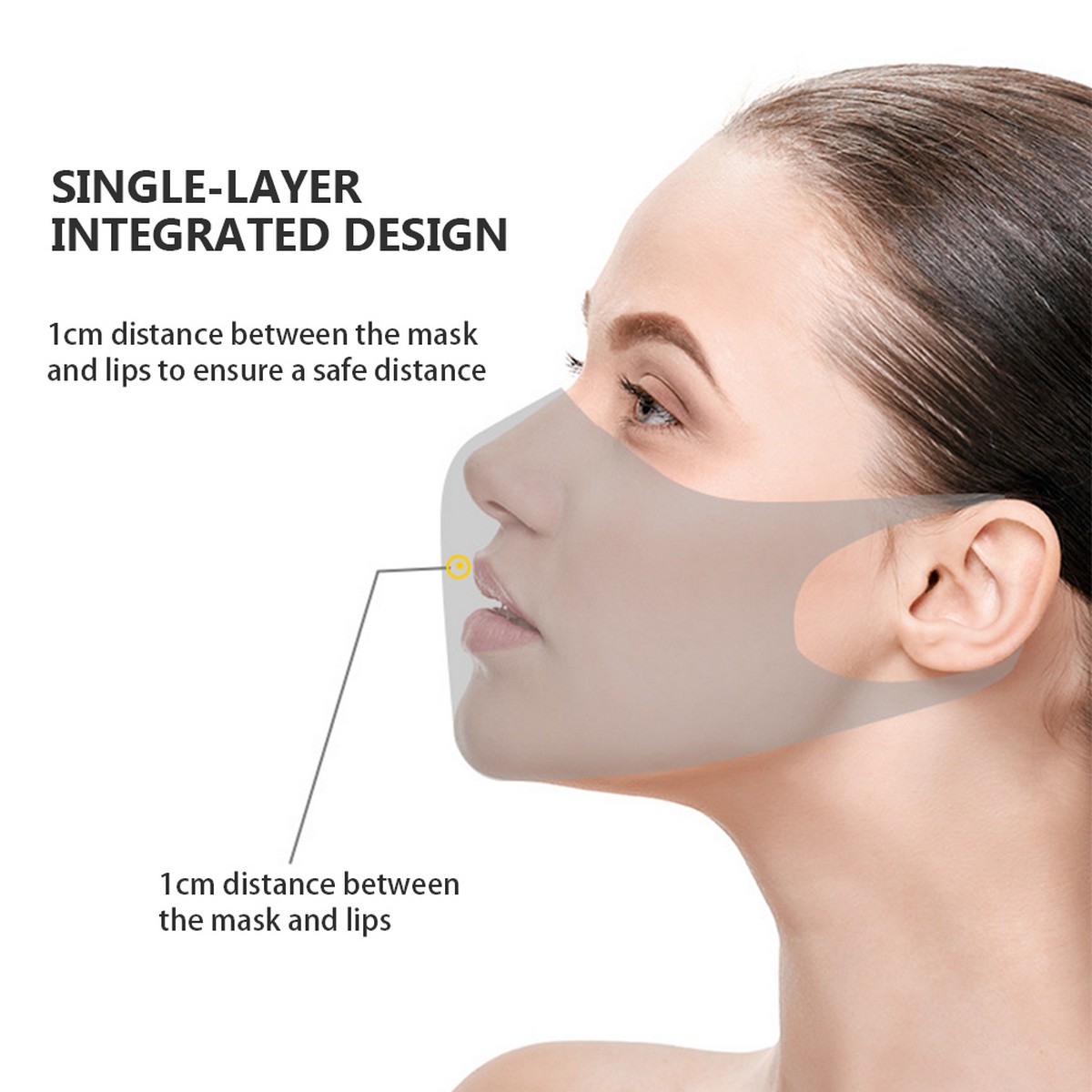 nano maska za lice elastična protiv virusa