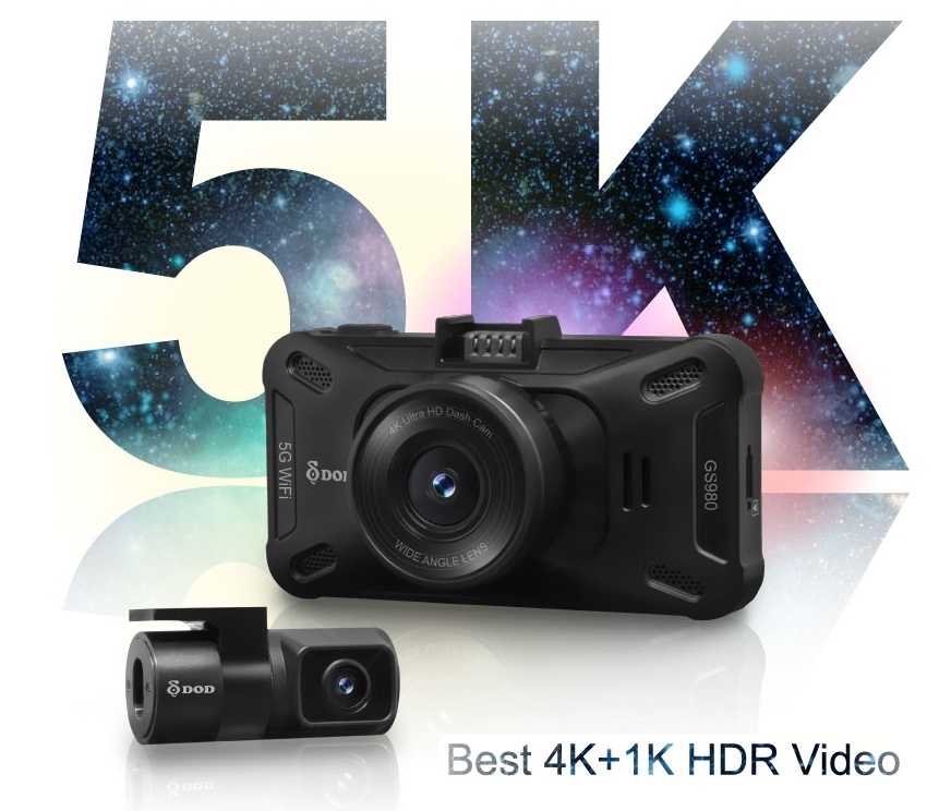 najbolja kontrolna kamera 4k 5k auto kamera dvostruka DOD GS980D