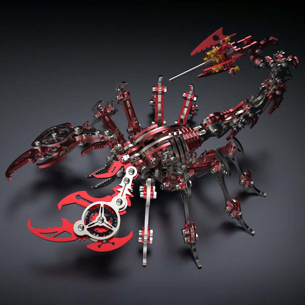 3D slagalica škorpion 3D jedinstvena slagalica napravljena od metalnih slagalica