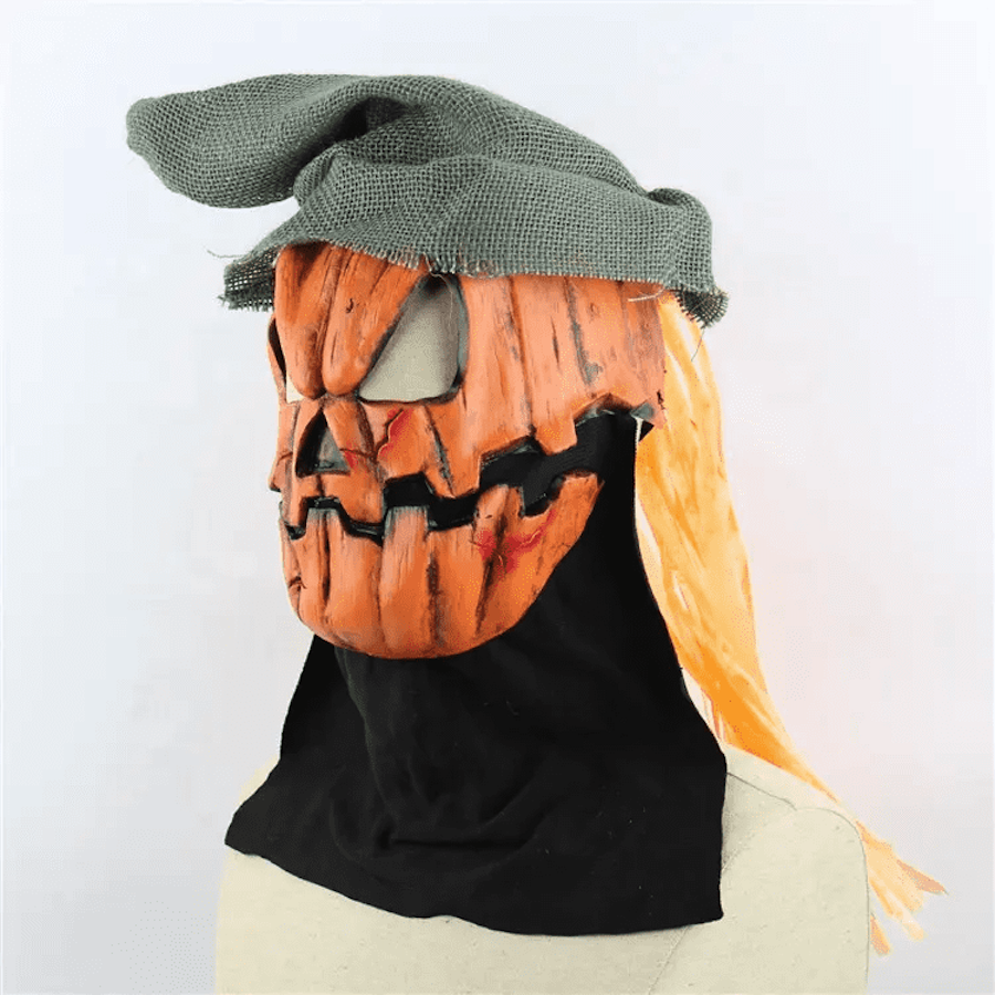 Zastrašujuća maska za lice od bundeve za Noć vještica