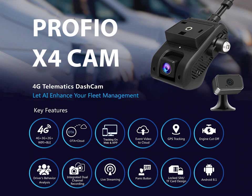 Cloud auto kamere Profio X4