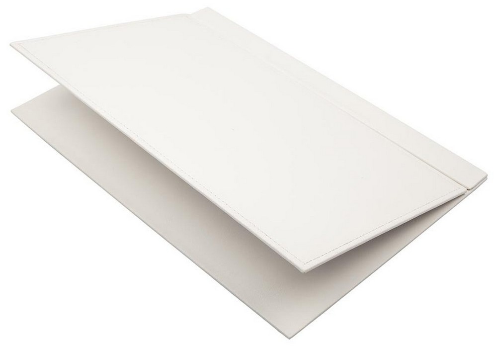 bela kožna tabla za pisanje