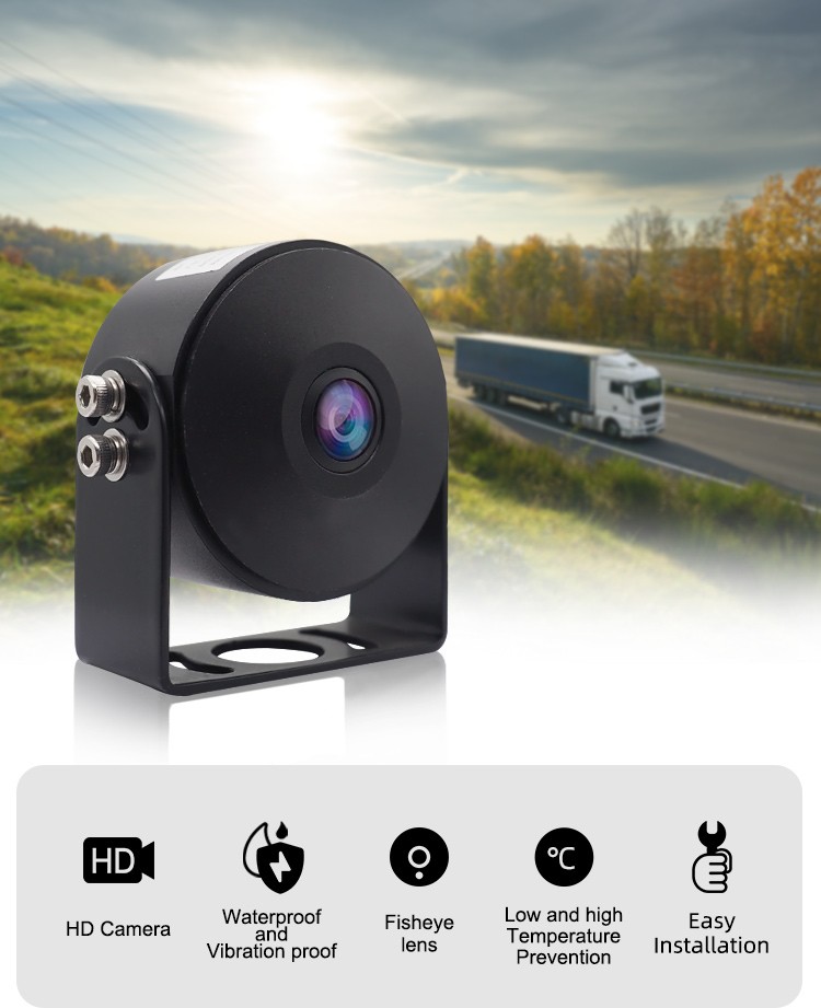 metalna stražnja kamera za automobil okrugla - univerzalna upotreba na vozilima