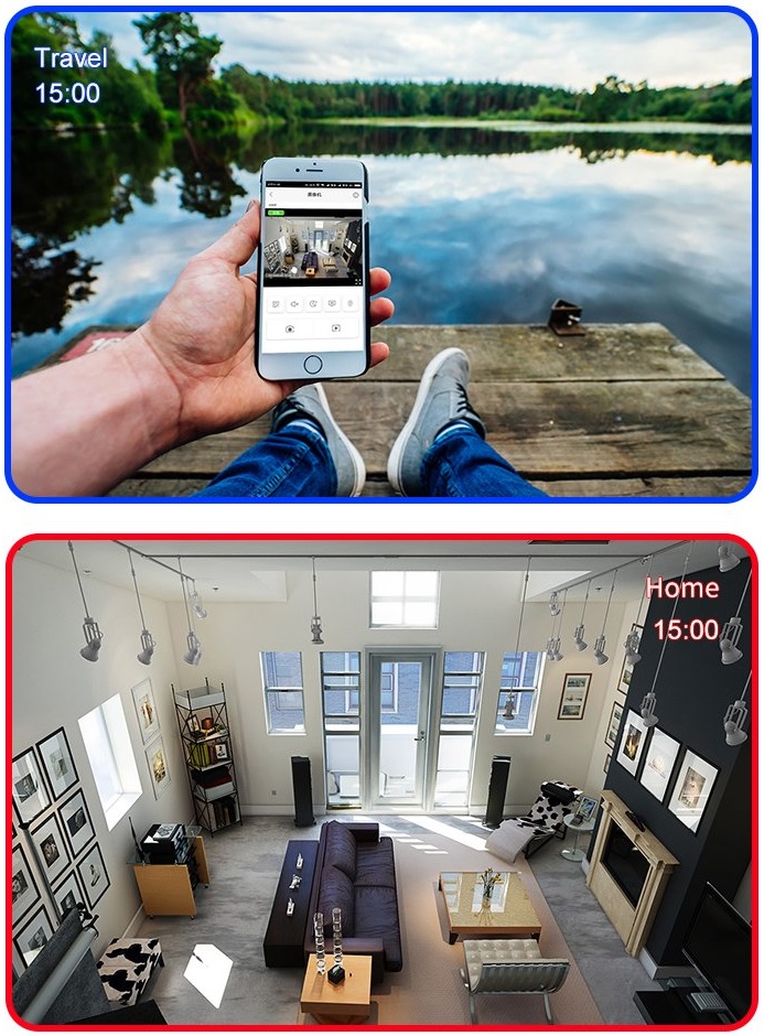 wifi veza kamera - aplikacija za pametni telefon