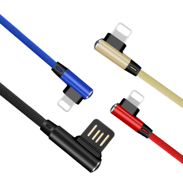 Apple Lightning kabl za punjenje mobilnog telefona sa 90 dizajnom