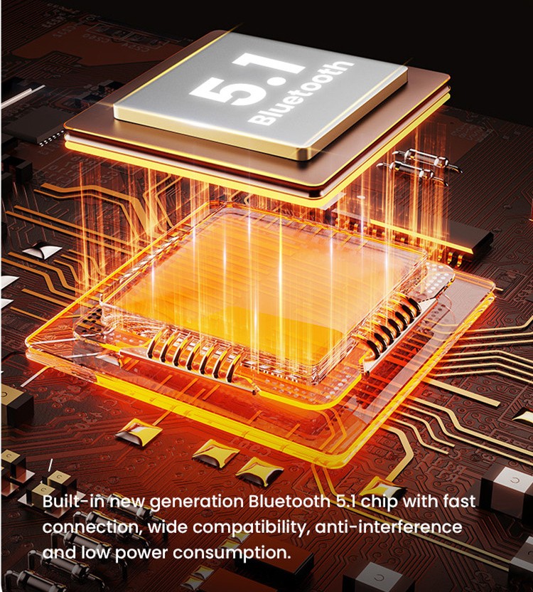 Ugrađen bluetooth - Bluetooth 5.1 čip nove generacije