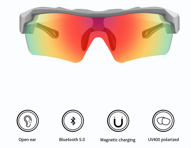 Pametne biciklističke naočale za sport s podrškom za bluetooth