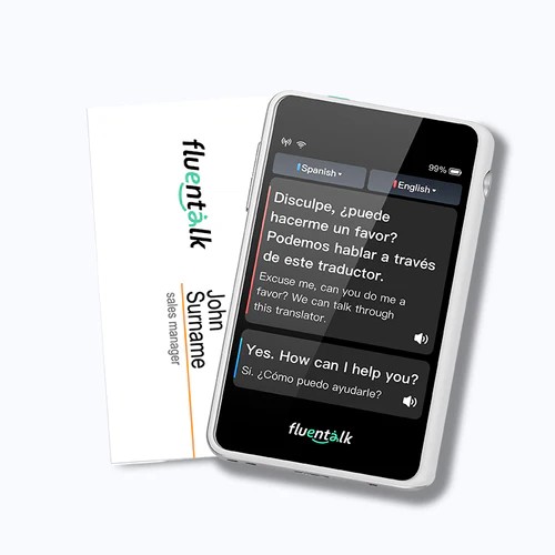 Fluentalk T1 mini - Visa kartica veličine sa 2,8" HD ekranom