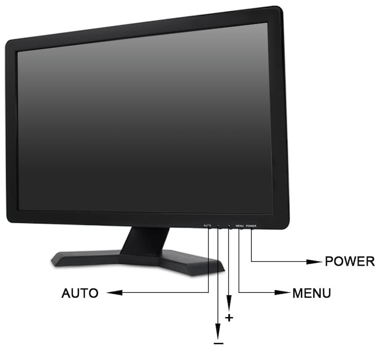 bnc monitor 19 inča Active Matrix TFT LCD monitor