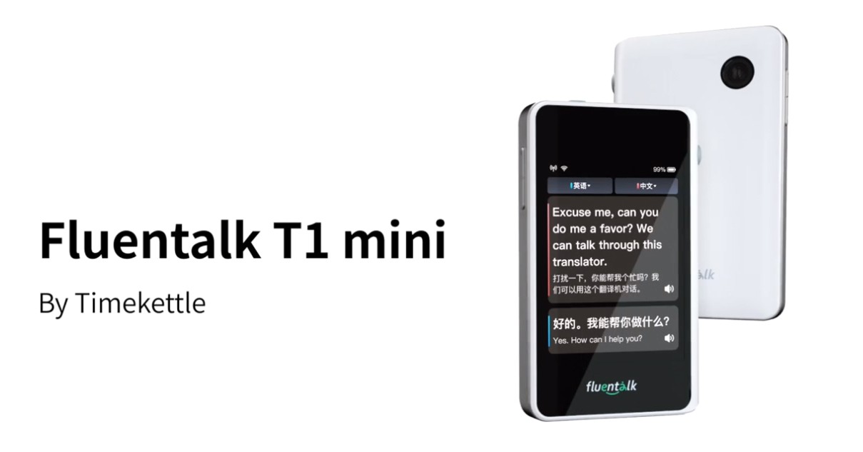 Fluentalk T1 mini Timekettle - prijenosni prevodilac za putovanja