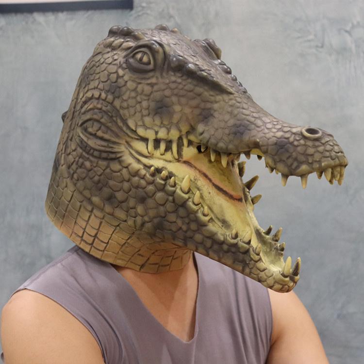 aligator maska za vještica maska za lice krokodila
