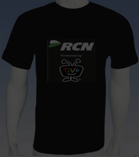 custom led majica rcn