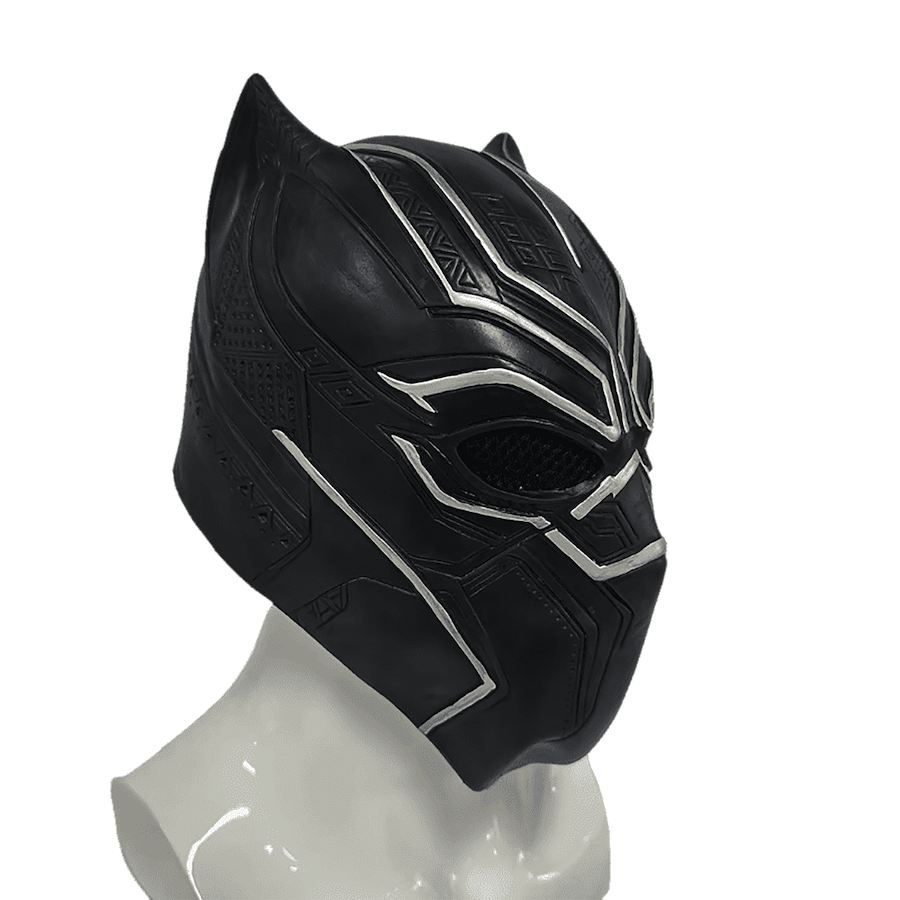 Crni panter crna karnevalska maska