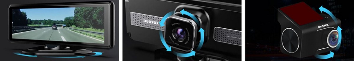 dvostruka kamera za auto duovox v9