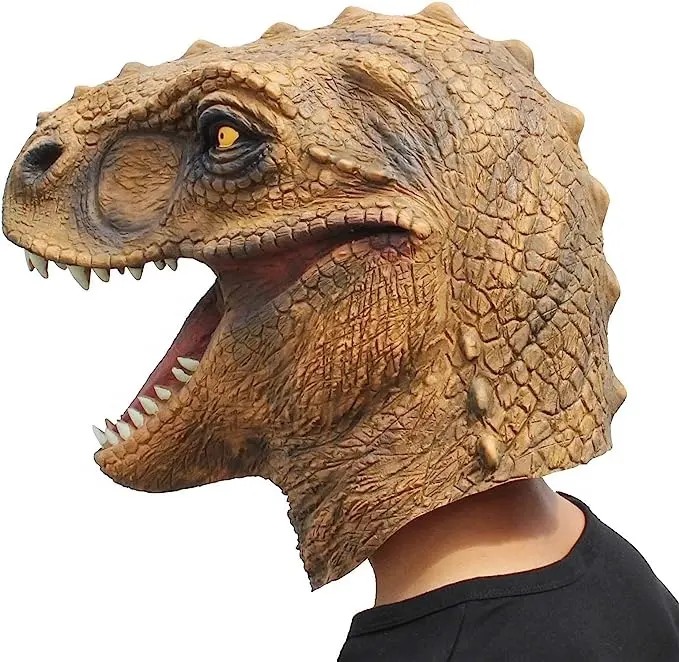 Maska za Noć vještica silikonska maska dinosaurusa t rex dinosaurusa