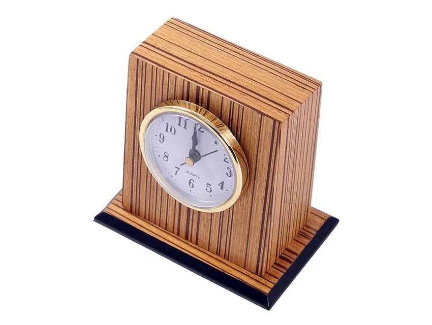 kancelarijski sat set drveni poklon za gazdu