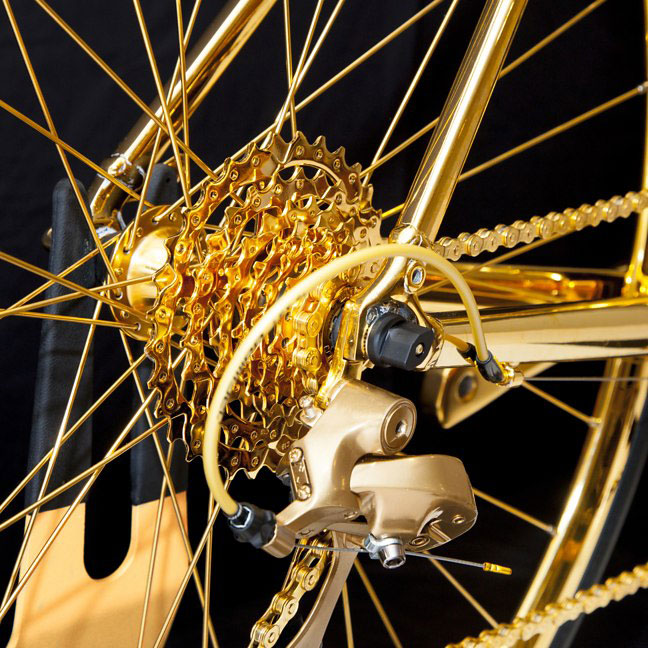 Zlatna konstrukcija bicikla