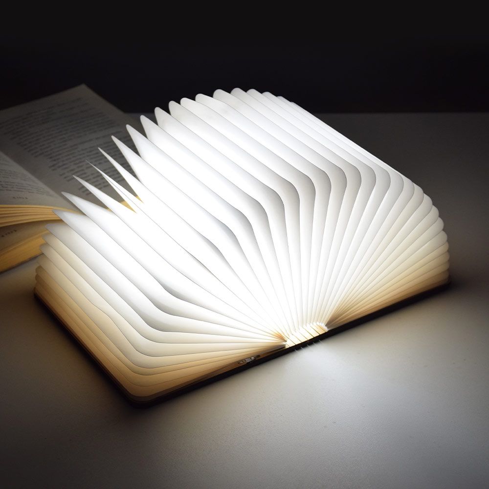 LED knjiga - lampa u obliku preklopne knjige