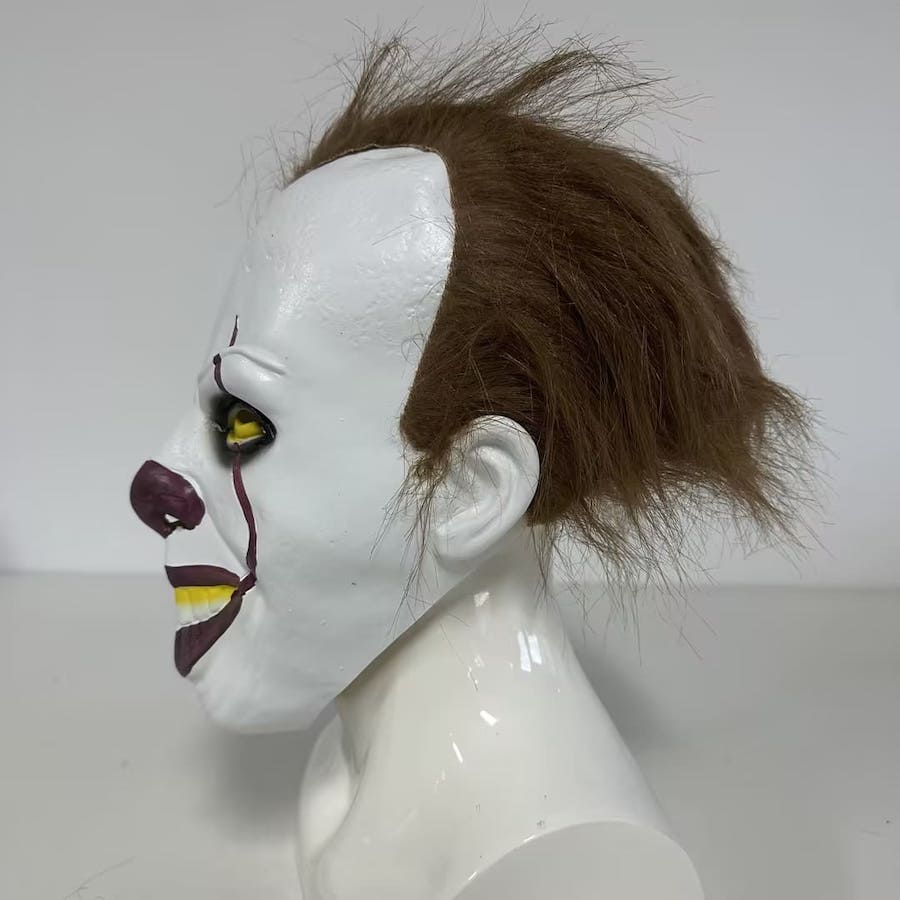Zastrašujuća maska ​​klovna za karneval
