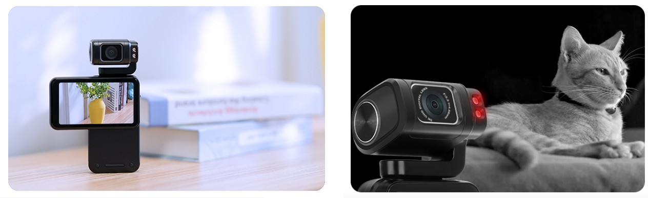 kamera sa IC noćnim vidom, horizontalno i vertikalno snimanje