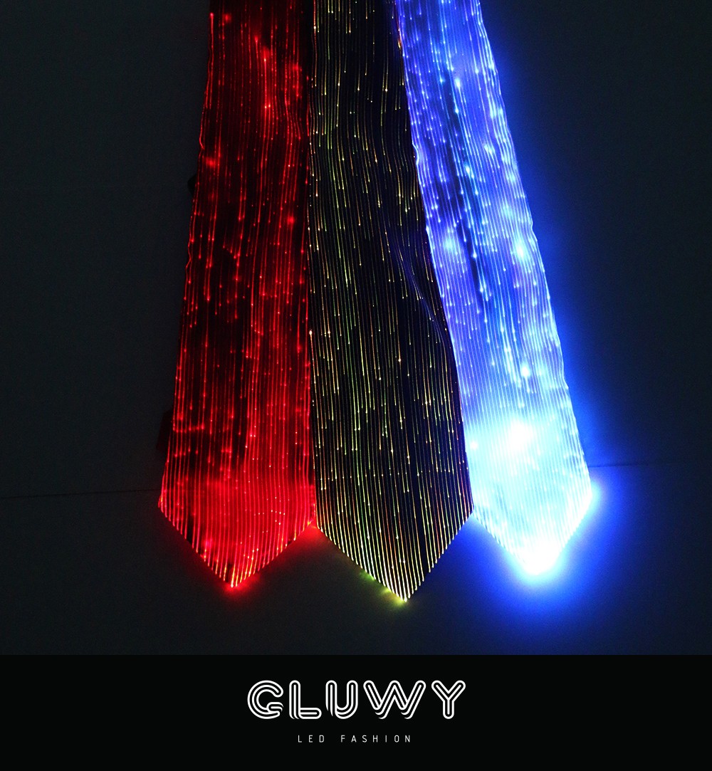 LED svjetlo raznobojna kravata