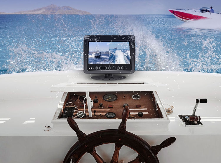 Vodootporan monitor za jahtu ili čamac
