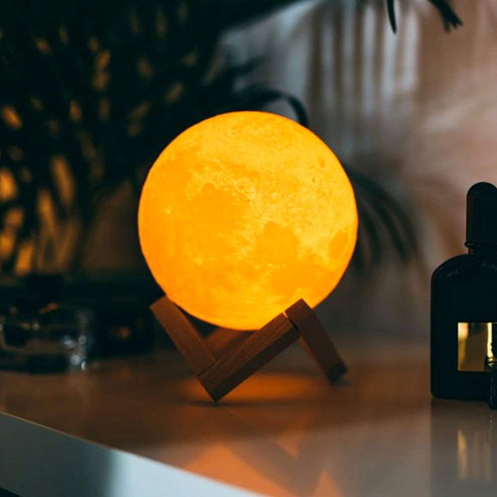 3D mjesec - dodirna lampa za spavaću sobu